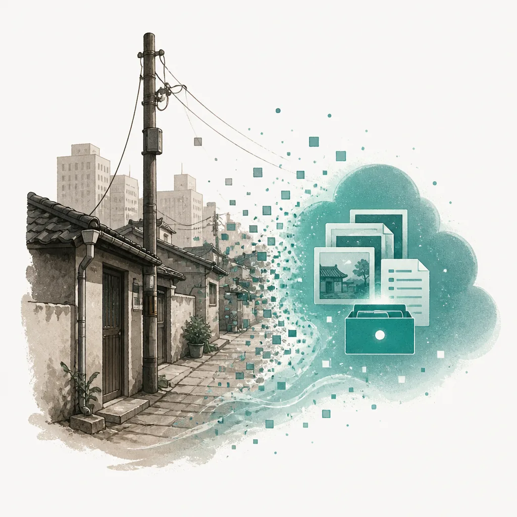 Digital preservation of a redevelopment site